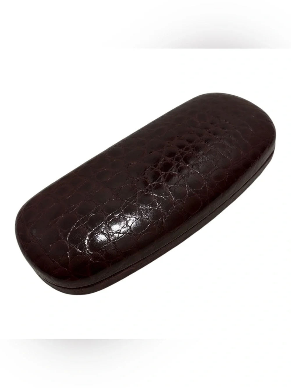 Faux Snake Skin Glasses Case